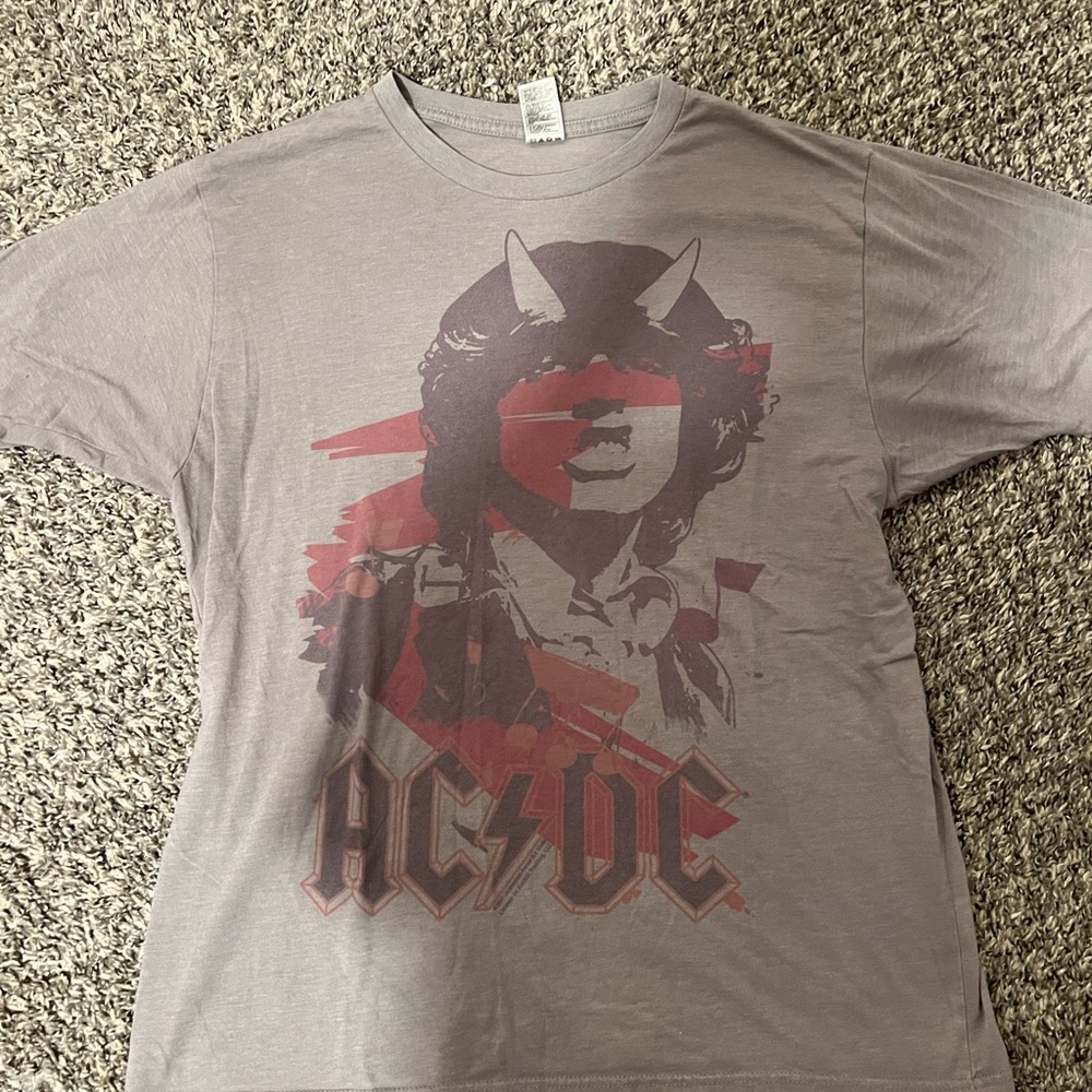 ac/dc graphic tee